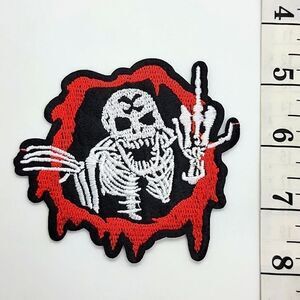 🎈5/$10🎈 PATCHES..CROC CHARMS.. Skull..